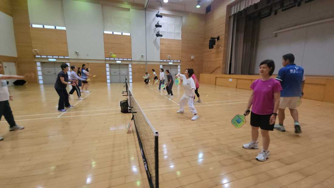 樂齡匹克球體驗課